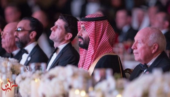  الأمير محمد بن سلمان في حفل الشراكة السعودية الأميركية