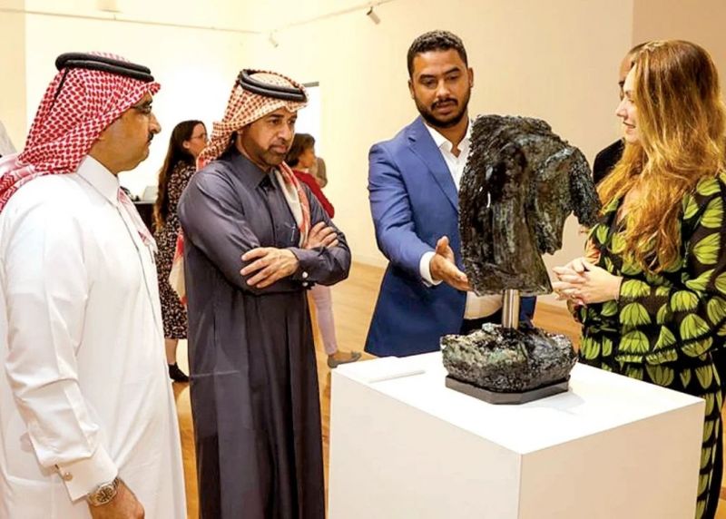 افتتاح معرض فني يعكس جمال الخيل وأصالته بكتارا