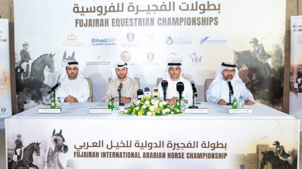 بطولة الفجيرة الدولية للخيل العربي تحتفي بنسختها العاشرة في 27 نوفمبر الجاري