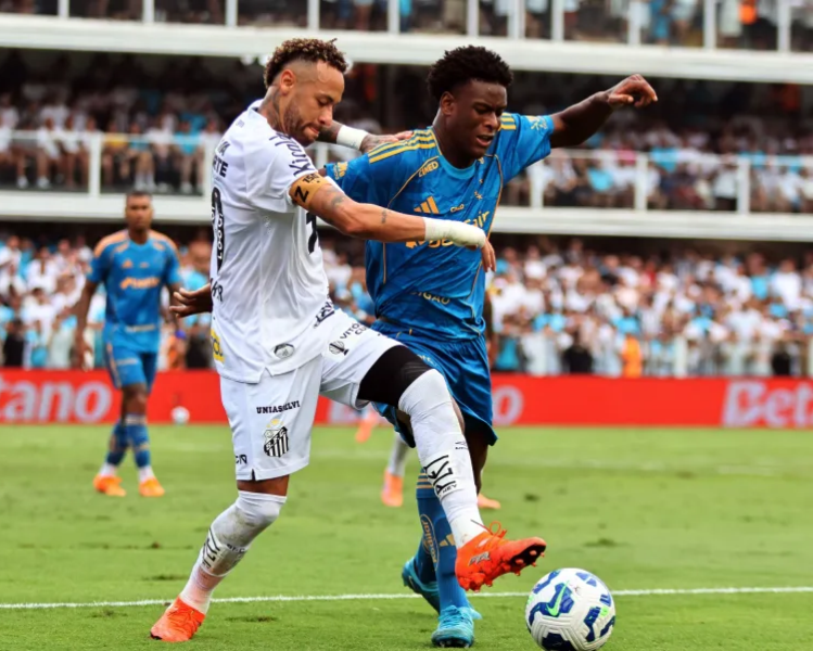 نيمار ينقذ سانتوس من الهبوط في الدوري البرازيلي