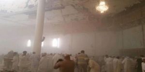 قتلى وجرحى في تفجير إرهابي بمسجد الإمام الصادق بالكويت
