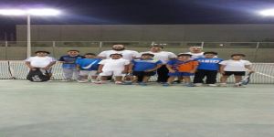 أخضر التنس يقيم معسكراً اعدادياً للعربية