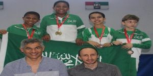 براعم المنتخب السعودي للمبارزة يتألّق بـ16  ميدالية في البطولة الدولية المقامة حالياً بالأردن