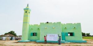 الندوة العالمية تفتتح مسجد الرحمة في تشاد
