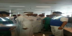 وزير الصحة في زيارة مفاجئة للمنفذ الصحي بمطار الملك عبدالعزيز بجده