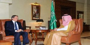 صاحب السمو الملكي الأمير مشعل بن ماجد بن عبدالعزيز محافظ جدة يستقبل القنصل العام الامريكي