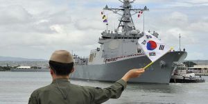 “Republic of Korea Navy Cruise Training Task Group enters Port Jeddah”