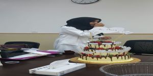 التدريب والتعليم بمستشفى الثغر يحتفي بمدير الإدارة دكتورة منى باسلم