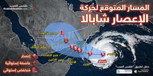 مقدمات إعصار «شابالا» تصل جزيرة سقطرى اليمنية