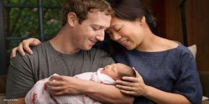 زوكربيرغ يتنازل عن 99 % من فيسبوك.. برسالة إلى مولودته