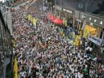 هونج كونج تطالب المحتجين بإخلاء مواقعهم كي لا يتعرضوا للإعتقال