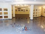 المعرض التشكيلي الأول بجامعة الملك عبد العزيز( قطافات من يافا ) 