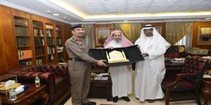 مدني مكة : الدليوي يجتمع مع الخزيم لوضع مناقشة السلامة بالحرم المكي الشريف