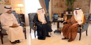 الأمير خالد الفيصل يستقبل مدير فرع وزارة العمل بمنطقة مكة المكرمة