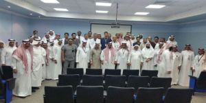 العلاقات العامة و التغذية بمستشفى الملك عبدالعزيز بالعاصمة المقدسة ينظم لقاء معايدة لمنسوبيه