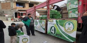 الحملة الوطنية السعودية تواصل توزيع المساعدات الاغاثية على السوريين في انطاكيا و التن أوز