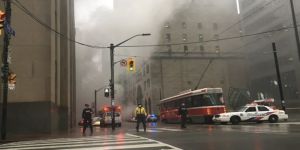 انفجارات في مترو أنفاق مدينة تورنتو الكندية بسبب حريق كهربائي
