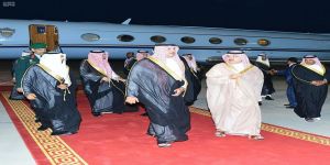 الممثل الشخصي لجلالة ملك البحرين وسمو الشيخ عبدالله بن حمد آل خليفة يصلان إلى جدة