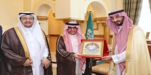 نائب أمير منطقة مكة المكرمة يستقبل رئيس المنظمة العربية للسياحة بمكتبه بجدة