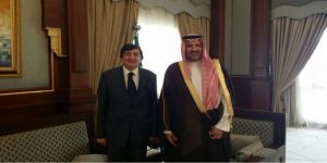 السفير التركي يلتقي بأمير المدينة فيصل بن سلمان