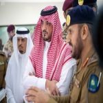 سمو وزير الداخلية يقف على استعدادات قيادة قوات الدفاع المدني بمشعر منى ويجتمع بقياداته