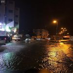 امطار متفرقة على محافظة الطائف