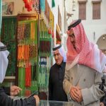 الأمير سعود بن خالد الفيصل يتفقد مشاركة منطقة المدينة المنورة بالجنادرية 33
