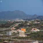 أمطار غزيرة على محافظة محايل