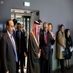 وزير الدولة للشؤون الخارجية يزور معرض العلا في باريس