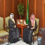 سمو أمير منطقة مكة المكرمة بالنيابة يستقبل رئيس فرع النيابة العامة بالمنطقة