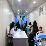 العيادات الطبية التغذوية لمركز الملك سلمان للإغاثة تواصل تقديم خدماتها العلاجية في مخيم الخانق
