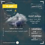 " الأرصاد " هطول أمطار رعدية على الباحة