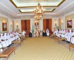 لقاء الأمير مشعل بن ماجد بن عبدالعزيز  بمدير عام فرع وزارة العمل بمنطقة مكة المكرمة  وعدد من المفتشين