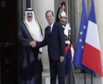  الرئيس الفرنسي يستقبل سمو الأمير متعب بن عبدالله بن عبدالعزيز