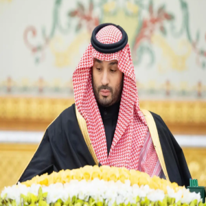 سمو ولي العهد يرأس جلسة مجلس الوزراء