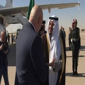 الرئيس اللبناني يصل الرياض في أول زيارة خارجية منذ توليه الرئاسة