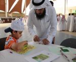 مرسم الطفل والمرسم المفتوح يجذب زوار مهرجان جامعة الملك خالد