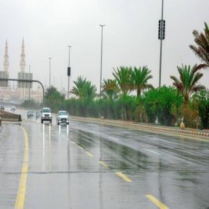 «الأرصاد»: أمطار ورياح نشطة على منطقة نجران