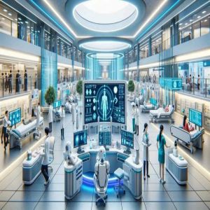 افتتاح أول مستشفى بلا بشر في العالم