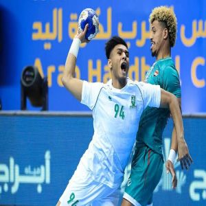 أخضر اليد يتغلب على نظيره العراقي في بطولة كأس العرب