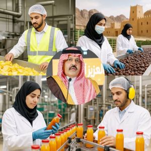 بتوجيه أمير حائل: خطة تنفيذية عاجلة لتوطين الوظائف في الصناعات الغذائية