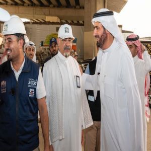 وزير الحج والعمرة يقف ميدانيًا على جاهزية مشروع «إثراء المشاعر» في منى