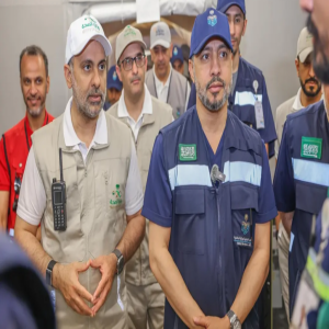وزير الصحة يزور المستشفى الميداني للخدمات الطبية بمشعر عرفات