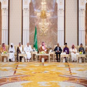 نيابة عن خادم الحرمين الشريفين.. سمو ولي العهد يقيم حفل الاستقبال السنوي لأصحاب الفخامة والدولة وكبار الشخصيات الإسلامية