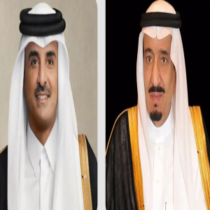 قيادة دولة قطر تهنئ خادم الحرمين الشريفين بنجاح موسم الحج لهذا العام 1446هـ