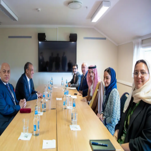 سمو وزير الخارجية يستعرض مع وزير الخارجية المصري المستجدات في قطاع غزة والضفة الغربية