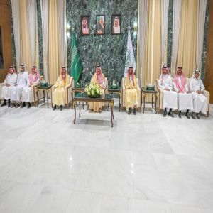 أمير منطقة حائل يستقبل وكلاء ومديري العموم في الإمارة المهنئين بعيد ‏الأضحى