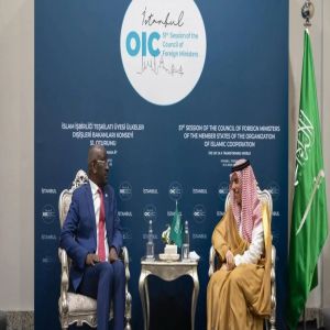 وزير الخارجية ونظيره الموريتاني يستعرضان التعاون بين البلدين الشقيقين