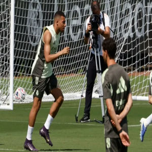 مبابي يعود للتدريبات مع ريال مدريد في كأس العالم للأندية