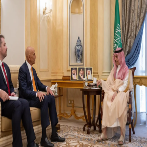 سمو وزير الخارجية يستقبل المبعوث الأمريكي إلى سوريا